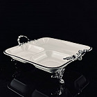 белый/серебро