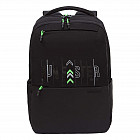 черный/салатовый