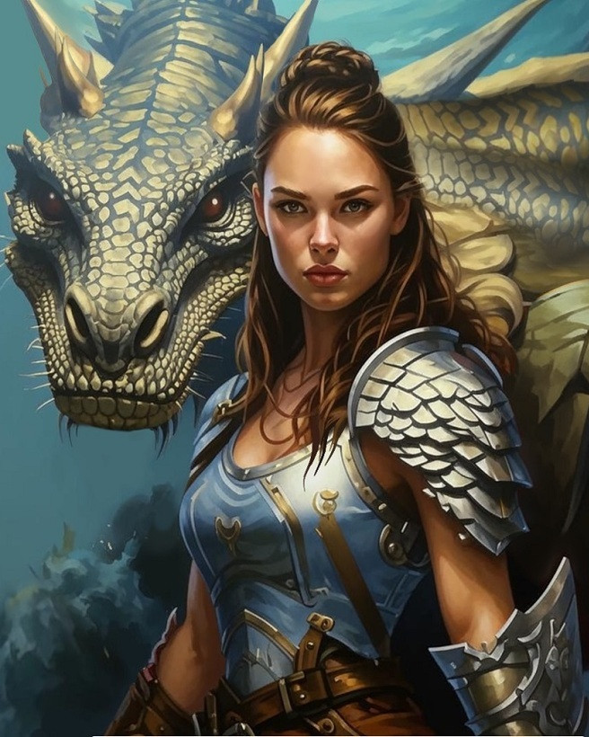 Картина по номерам «На страже» | Арт Фея