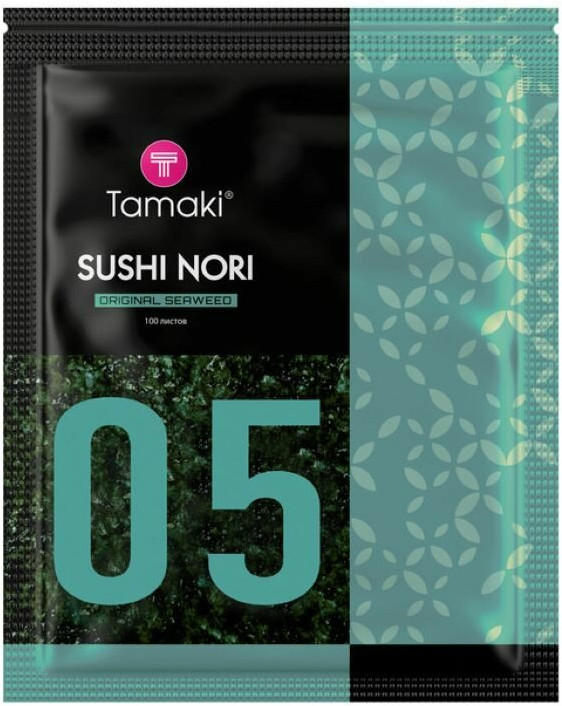 Водоросли нори морские сушеные прессованные листовые Sushi Nori 05 | Tamaki