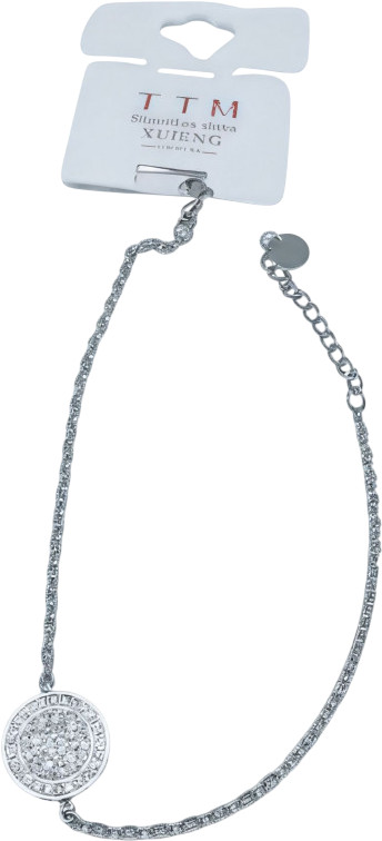 Браслет женский с кристаллом | Xuping Jewelry