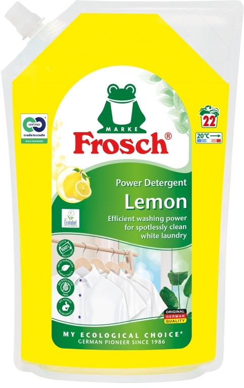 Средство для стирки белого белья «Лимон» | Frosch