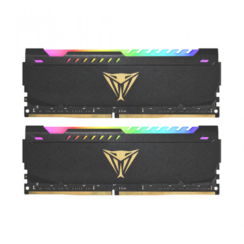 Комплект модулей памяти Viper Steel RGB PVSR416G360C0K DDR4 16GB (Kit 2x8GB) 3600MHz | Patriot