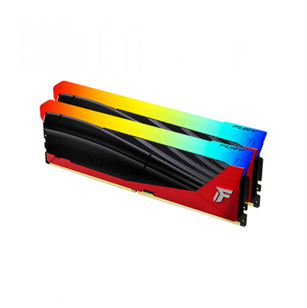 Комплект модулей памяти FURY Renegade RGB KF580C36RLAK2-48 DDR5 48GB (Kit 2x24GB) | Kingston Technology