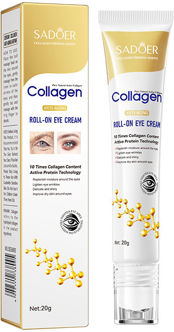 Антивозрастной крем с коллагеном для кожи вокруг глаз | SADOER