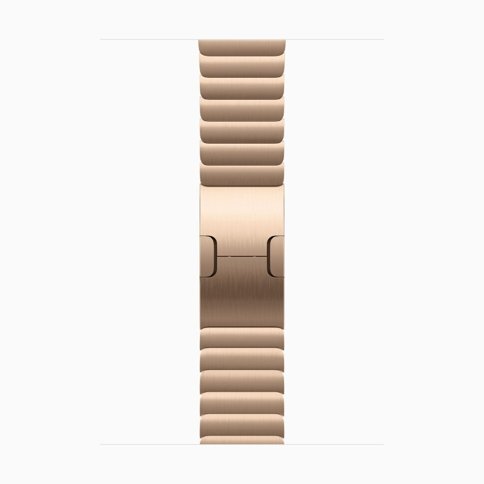 Ремешок для Apple Watch 46mm Gold Link Bracelet | Apple