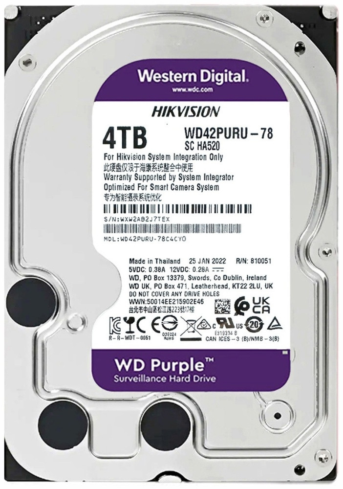 HDD накопитель WD42PURU | Western Digital