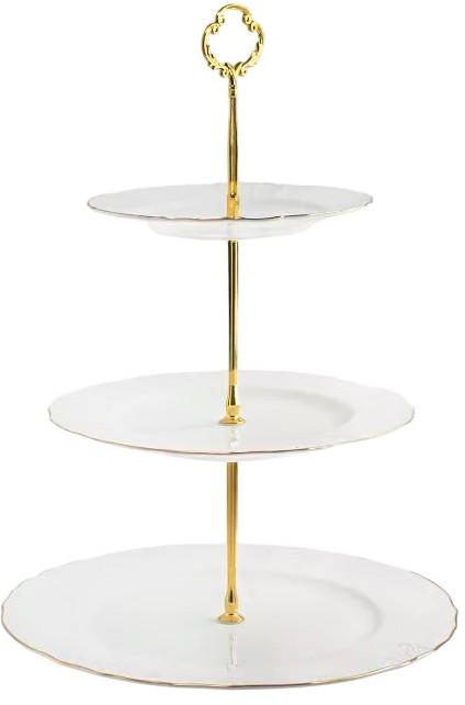 Этажерка трехъярусная «Maria Gold» | Maria Gold | Lenardi