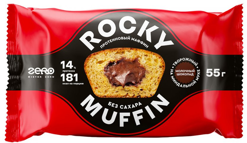 Маффин творожный начинкой молочный шоколад | Rocky Muffin | Mr. Djemius ZERO