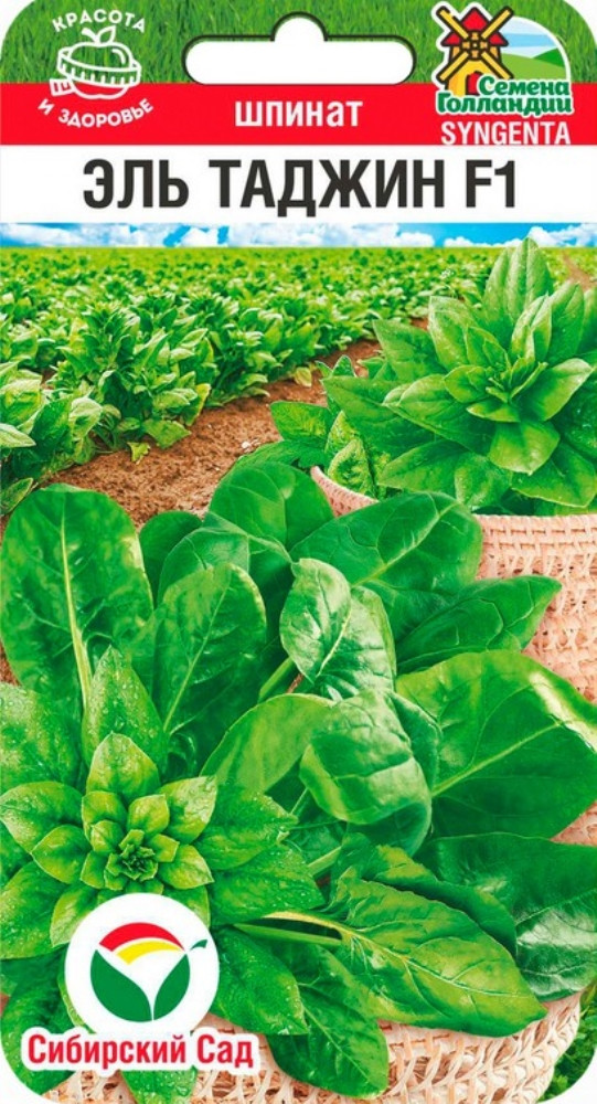 Семена шпината «Эль Таджин F1» | Сибирский Сад