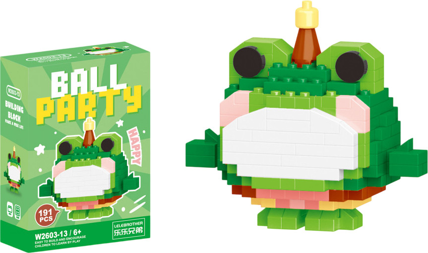 Конструктор из мини-блоков «Лягушка» | Lele Brother