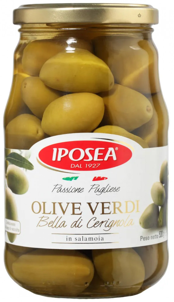 Оливки с косточкой «Bella di Cerignola» | Iposea
