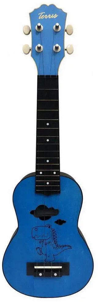 Гитара гавайская «Укулеле сопрано Plus Dino» | Terris