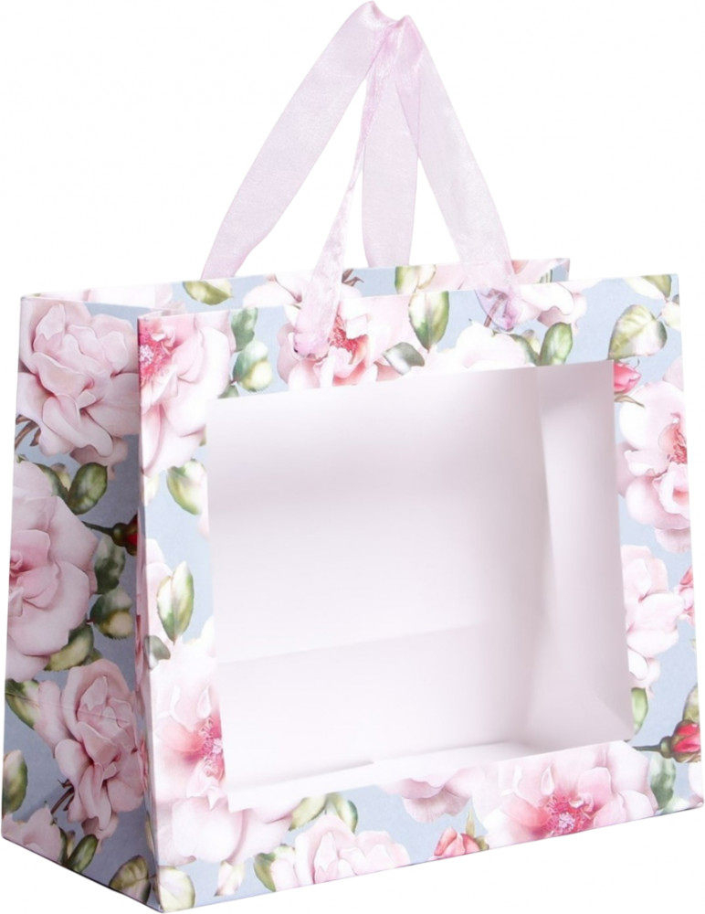 Пакет крафтовый с пластиковым окном «Beautiful» | ИнтерPresent