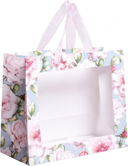 Пакет крафтовый с пластиковым окном «Beautiful»