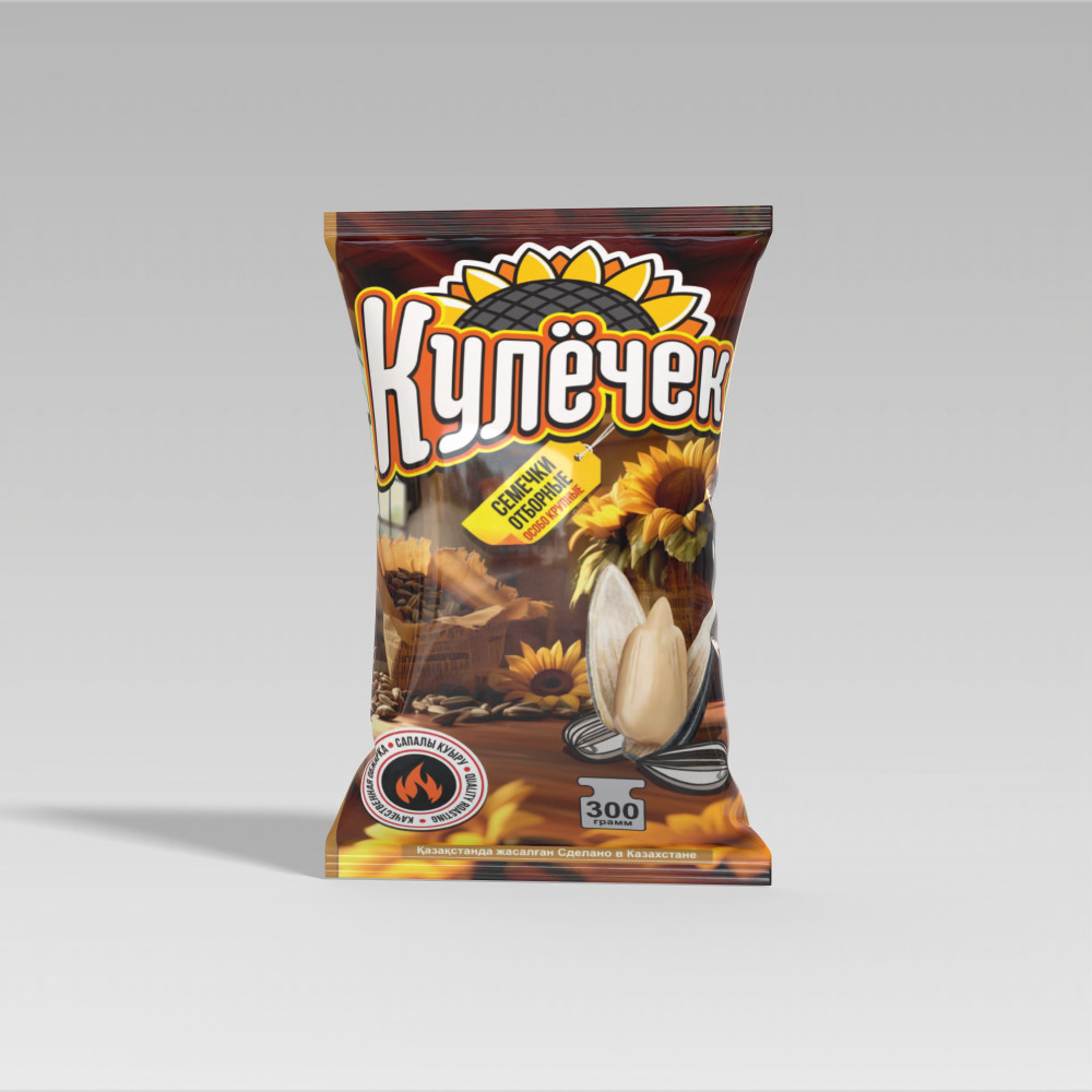 Семечки подсолнечника полосатые жареные | Кулёчек