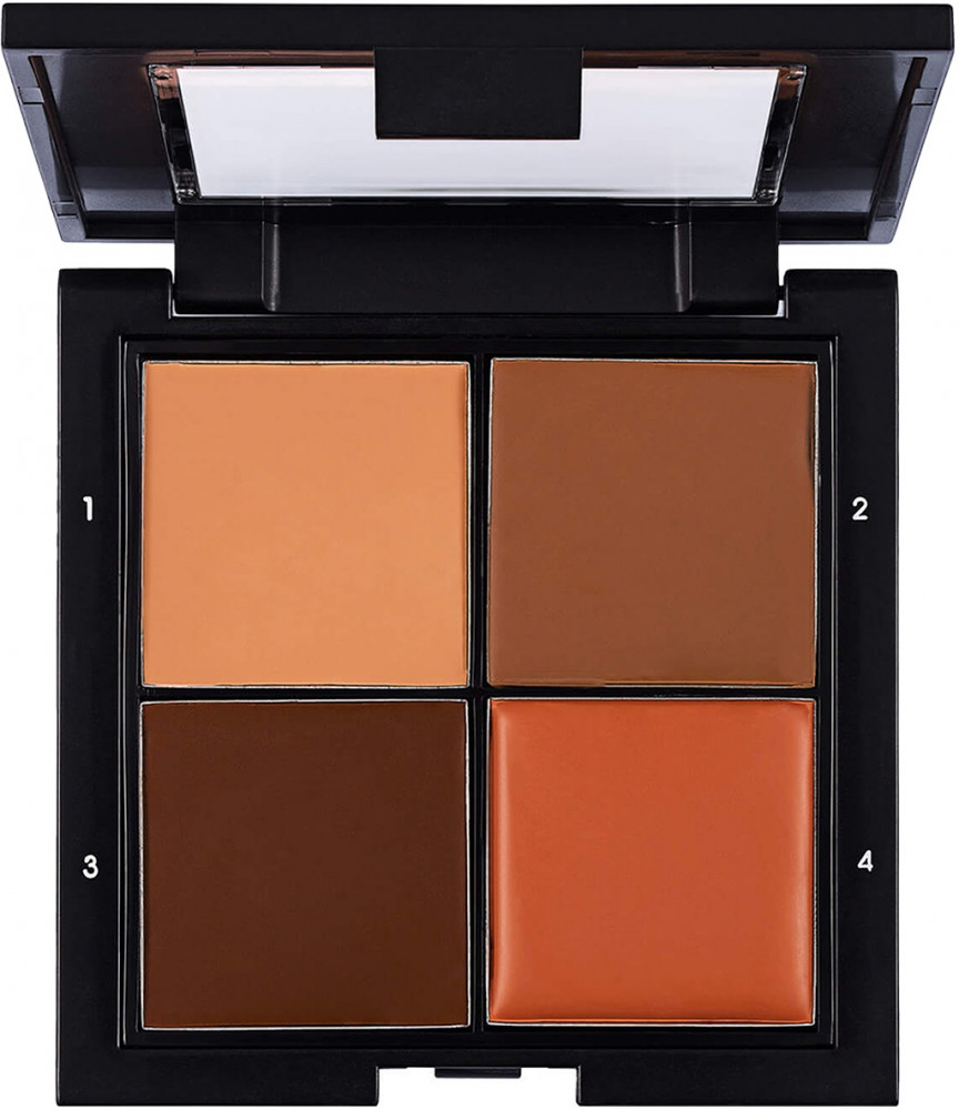 Палитра для контуринга лица «Contour Palette», оттенок 003 Medium Deep | Flormar