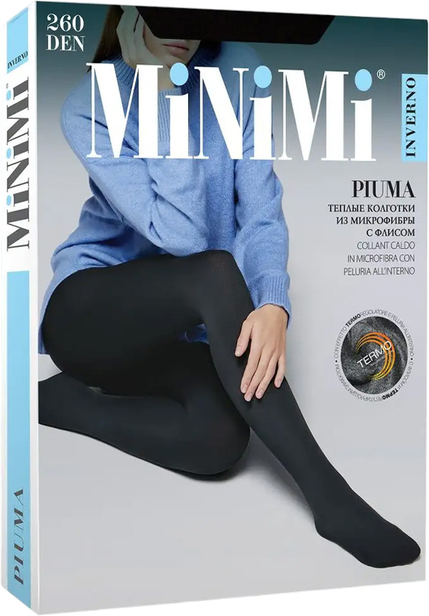 Колготки плотные женские «Piuma 260» | Inverno | MINIMI