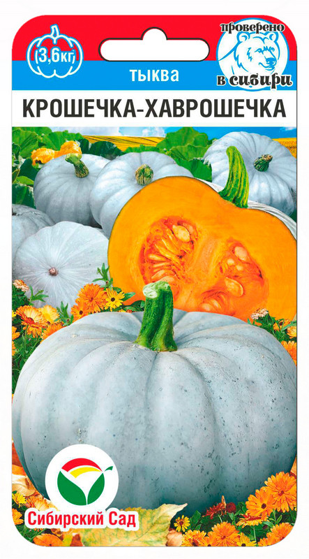 Семена тыквы «Крошечка-Хаврошечка» | Сибирский Сад