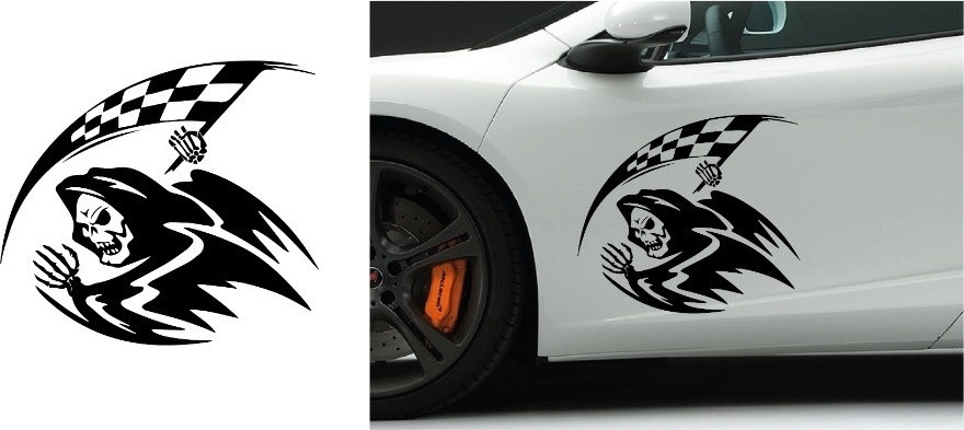 Наклейка на автомобиль