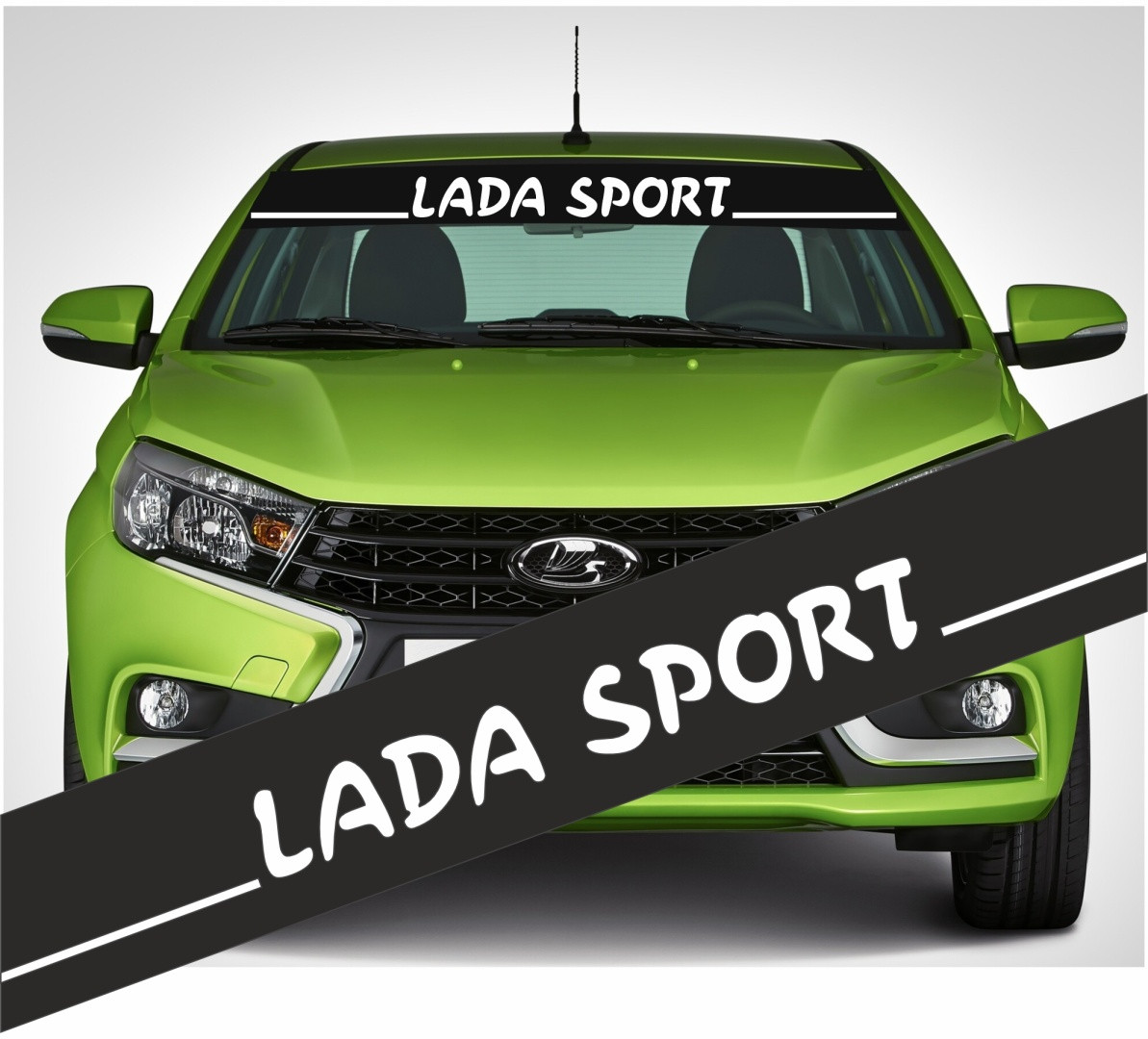 Наклейка на автомобиль «Lada»