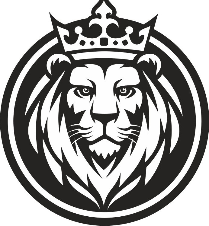 Наклейка на автомобиль «Лев»
