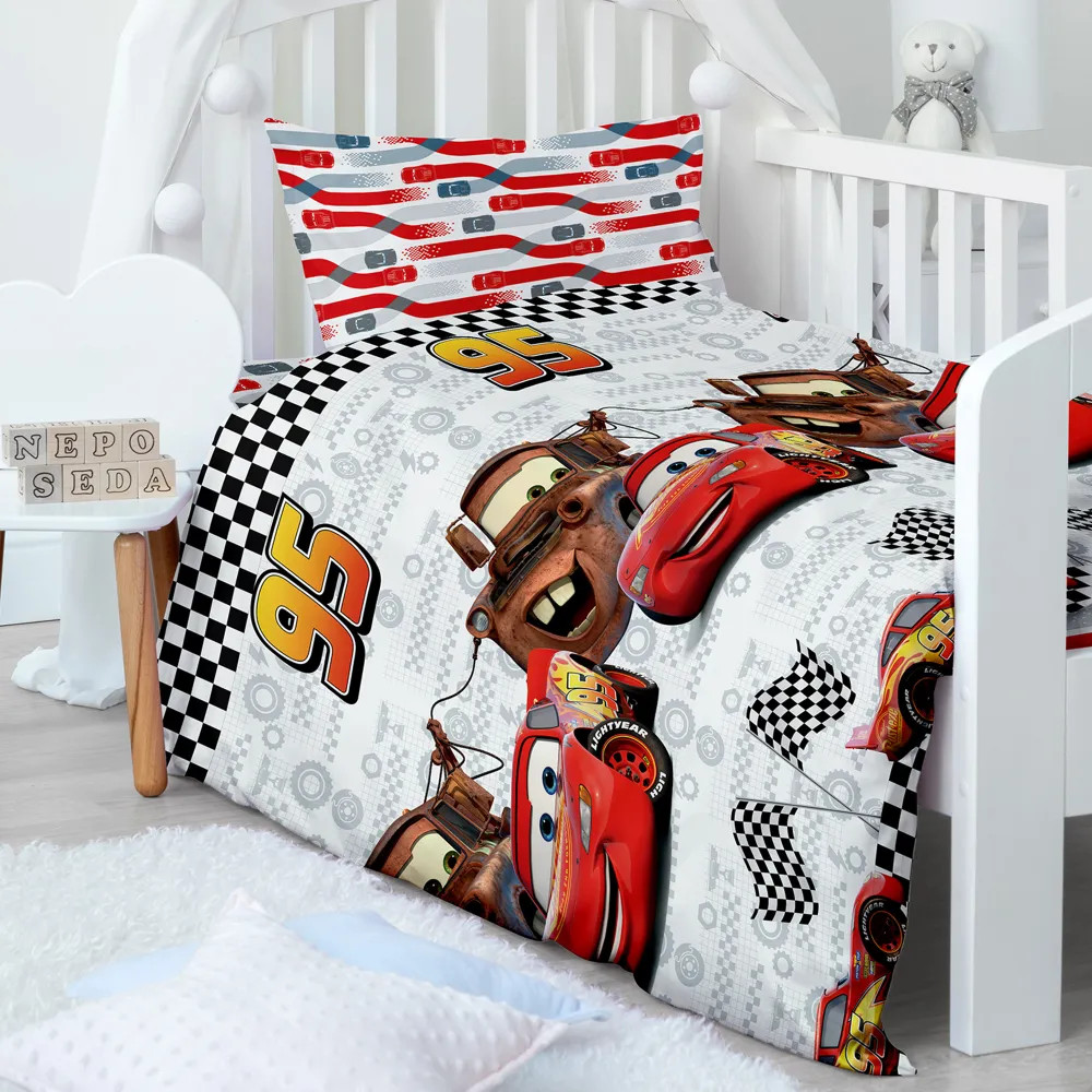 Комплект детского постельного белья «Тачки» | Тачки | Непоседа