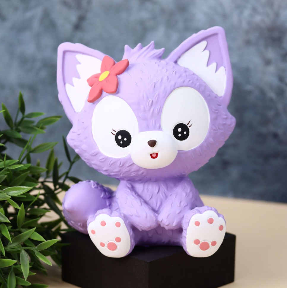 Копилка «Flower fox» | Toki