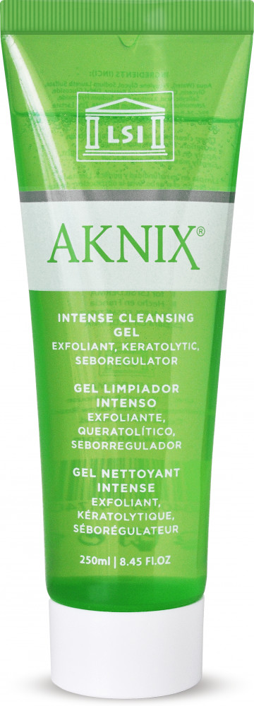 Гель для лица интенсивный очищающий при акне и угревой сыпи «AKNIX» | LSI SILDERMA