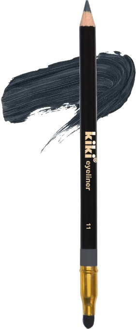Карандаш для глаз с аппликатором «Eyeliner», оттенок 11 Мокрый асфальт | Kiki