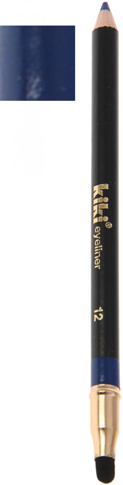 Карандаш для глаз с аппликатором «Eyeliner», оттенок 12 Насыщенно-синий | Kiki
