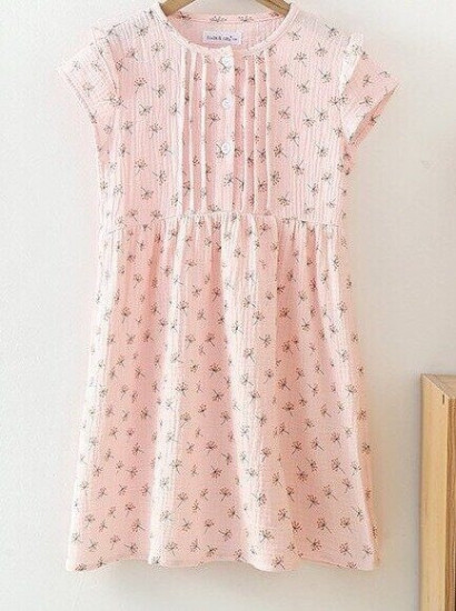 Платье для девочек «Одуванчики»