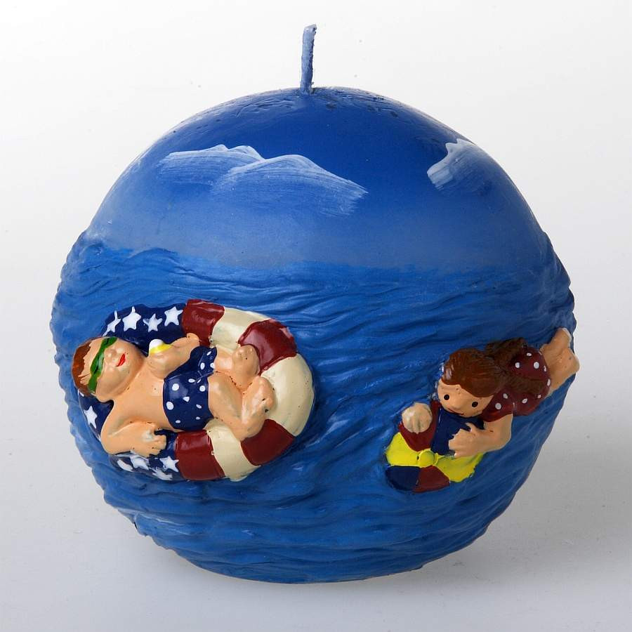 Свеча декоративная «Купальщики»