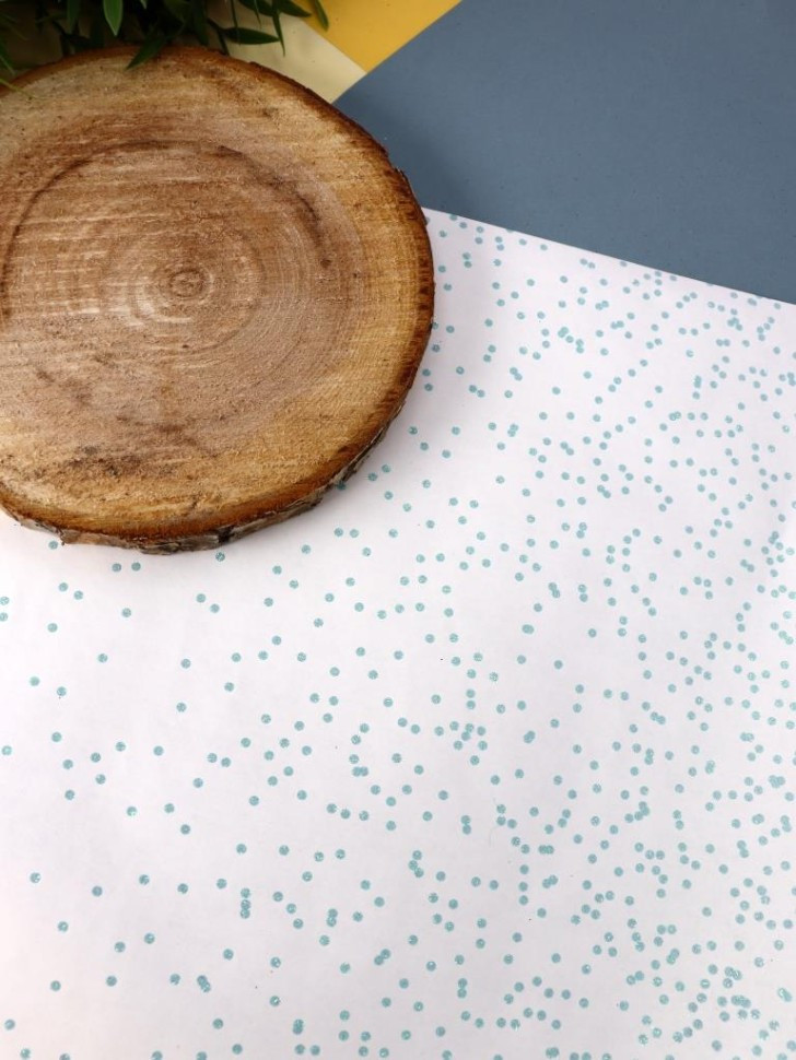 Бумага упаковочная «Pea» | Toki