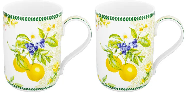 Набор кружек «Лимоны» | Лимоны | Elan Gallery