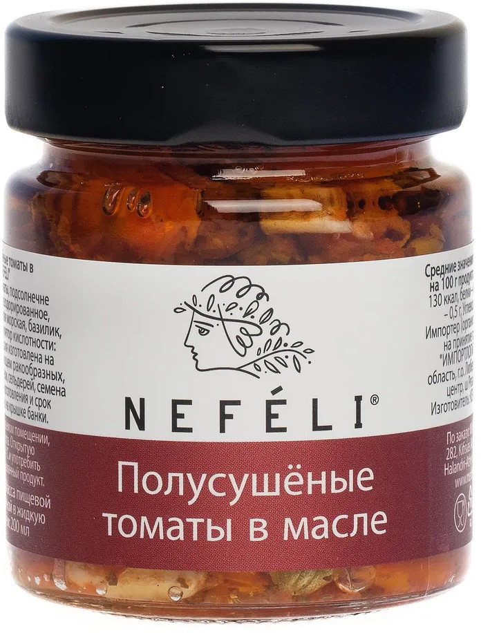 Томаты полусушёные в масле | Nefeli