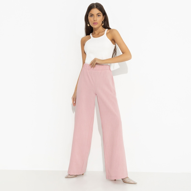 Брюки в полоску женские «Повышение не за горами» | Charutti