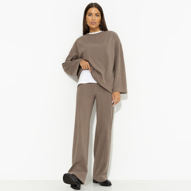 Брюки из мягкой ткани женские «Сладкое воспоминание» | Charutti