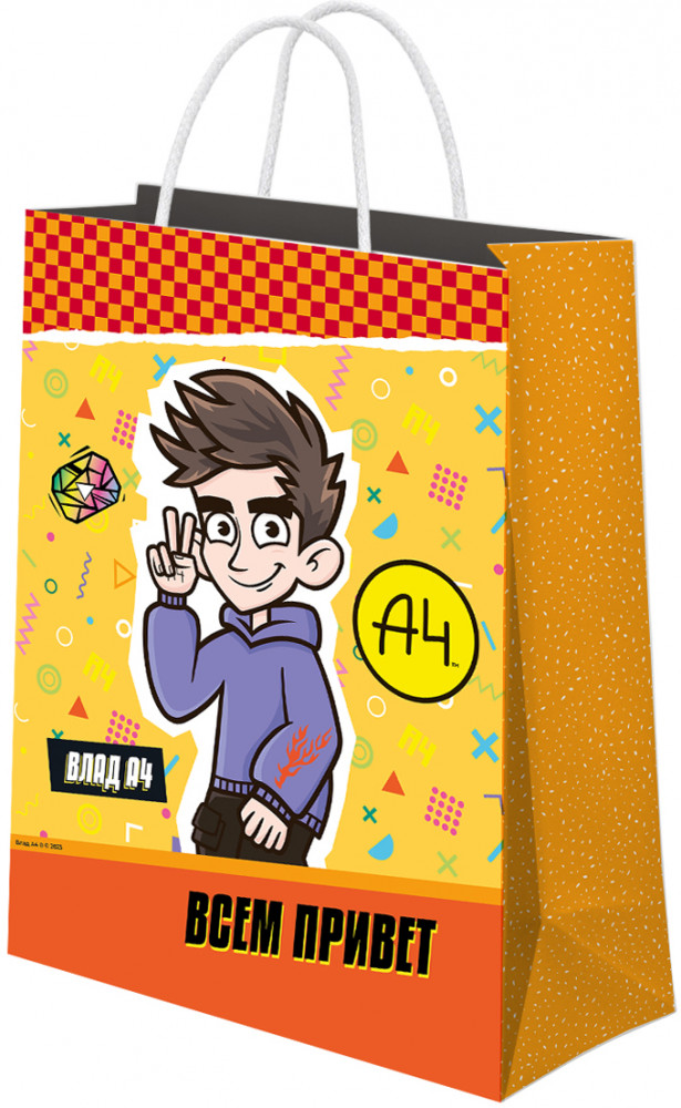 Пакет подарочный «Влад А4» | Влад А4 | ND Play