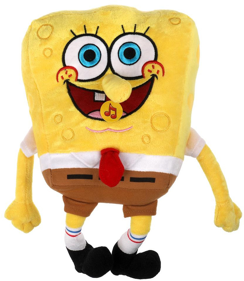 Озвученная мягкая игрушка «Губка Боб» | Мульти-Пульти