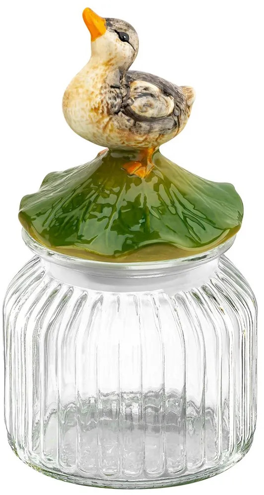 Банка для хранения с крышкой «Уточка» | Уточка | Elan Gallery