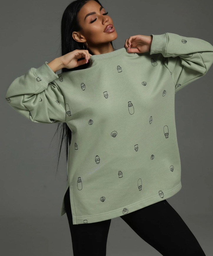 Свитшот женский «Зара» | Lovetex.store