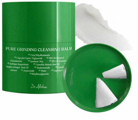 Гидрофильный бальзам-щербет на основе масла семян зеленого чая «Pure Grinding Cleansing Balm»