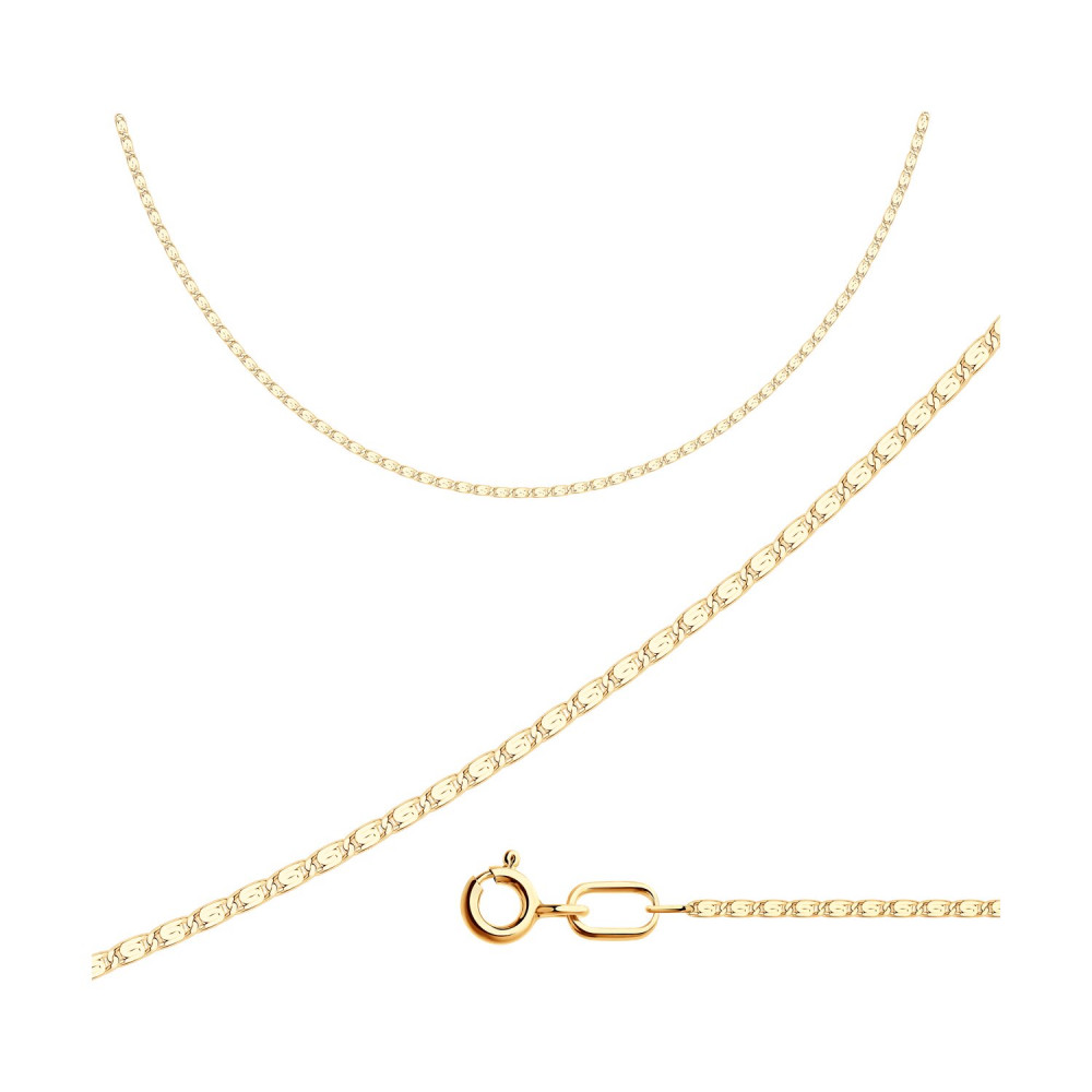 Цепь из золоченого серебра | SOKOLOV