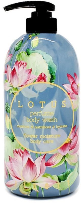 Парфюмированный гель для душа с экстрактом лотоса «Lotus Perfume Body Wash» | Jigott