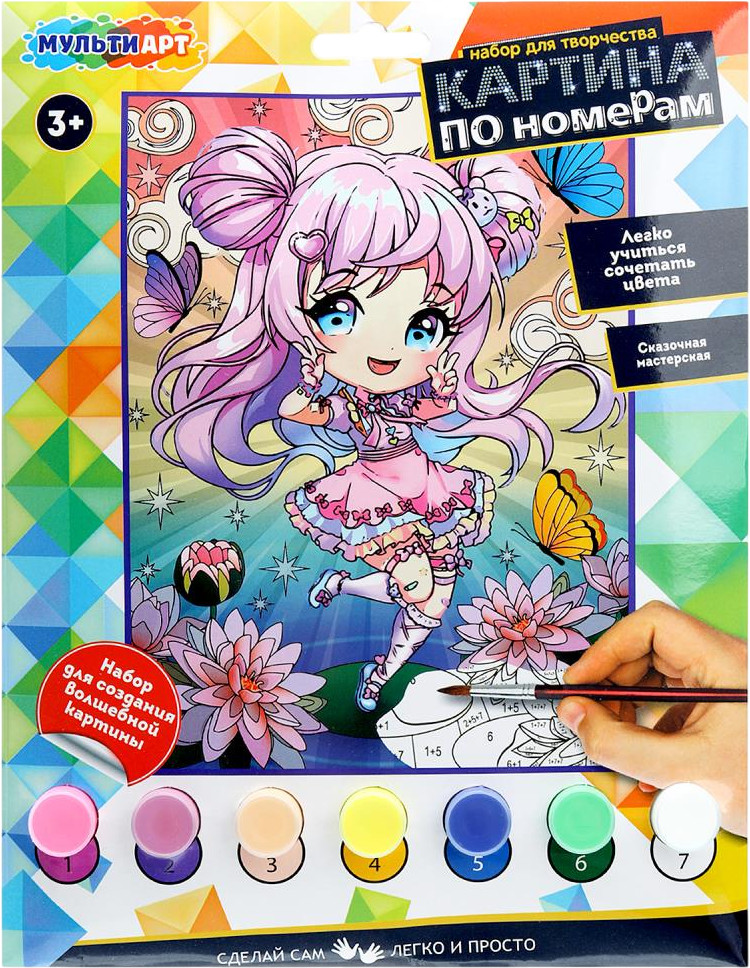 Картина по номерам «Аниме» | Multi Art