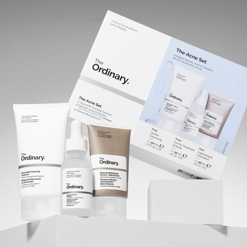 Набор уходовой косметики для проблемной кожи лица «The Acne Set» | The Ordinary