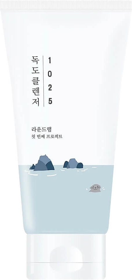 Пенка для умывания с морской водой «1025 Dokdo cleanser» | Round Lab