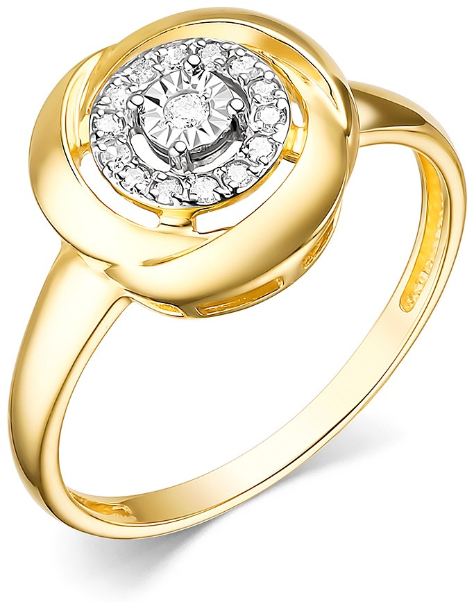 Кольцо из золота с бриллиантами | Family Jewelry