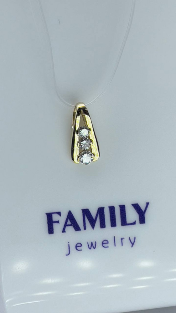 Подвеска из золота с бриллиантами | Family Jewelry